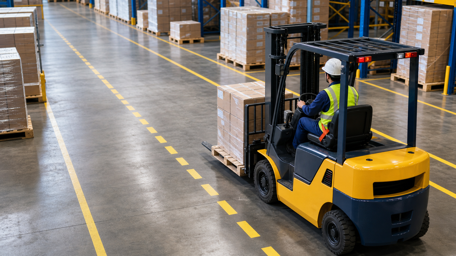 10 Tips Keselamatan Mengoperasikan Forklift di Gudang